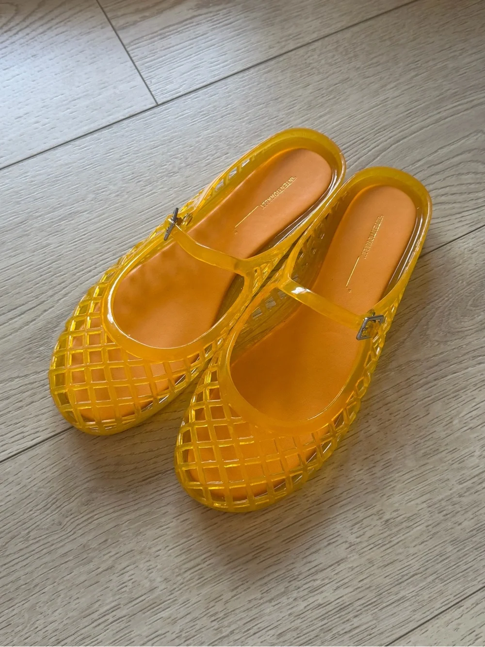 Intentionally Blank Jelly Mary Jane Shoes